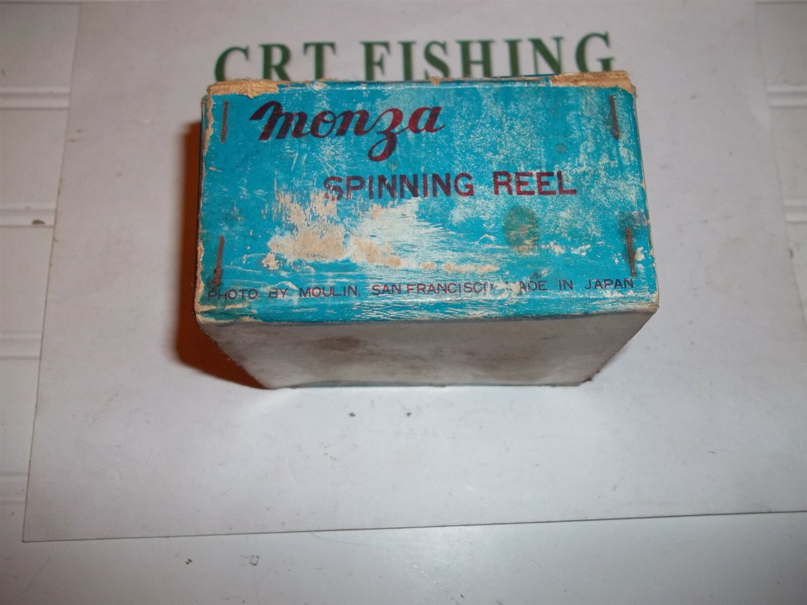 VINTAGE MONZA 2489 SPINNING FISHING REEL BOX WITH NO REEL eBay