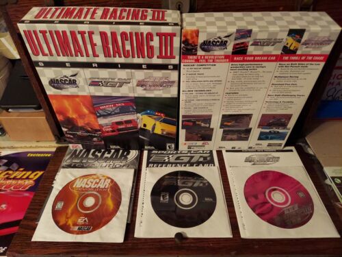 ULTIMATE RACING III & Racing Fever 3DFX Windows 95/98 PC Videospiel EA Menge X7 - Bild 2 von 12