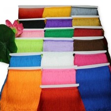 10yards Polyester Tassel Lace Fringe Trimming Dance Accessories DIY Decor