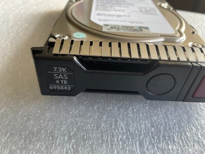 HP 695510-B21 4TB SAS Midline Festplatte 7,2K SAS 3,5 Zoll 6G DL380 Gen8/9 LFF