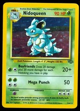 Nidoqueen Holo #7/64 LP Jungle Pokemon Card
