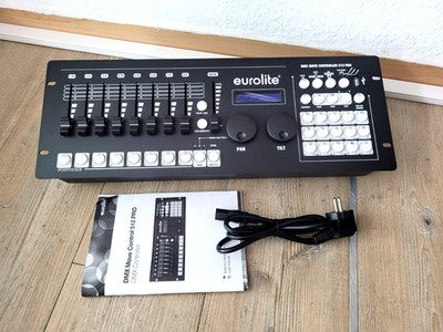 Eurolite DMX Move Controller 512 PRO Lichtsteuerung Effektgerät für 24 Geräte !