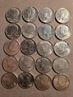 1964 Kennedy Silver half dollar roll 20 90%