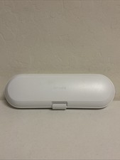 Genuine Philips Sonicare White Travel Case for Electric Toothbrush   Case Only