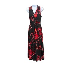 Chaps Maxi Dress Floral Summer Wedding Guest Dark Romantic Whimsigoth Comfort