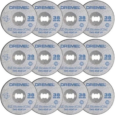 Dremel SC456B Speedclic Metall-Trennscheiben Set 38 mm Modellbau 12er Pack *