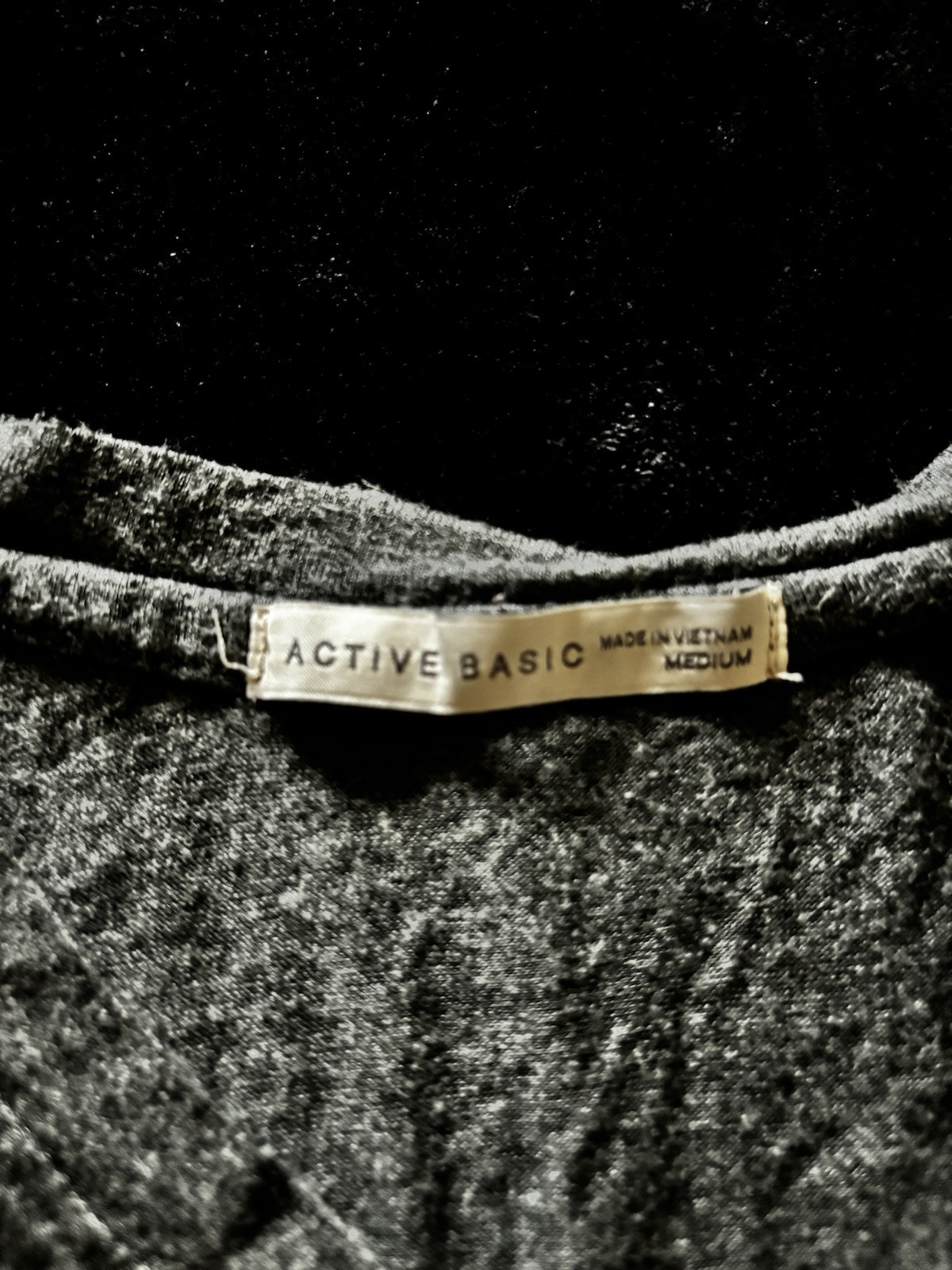 Active Basic Womens V-Neck Long Sleeve Plain Soli… - image 2