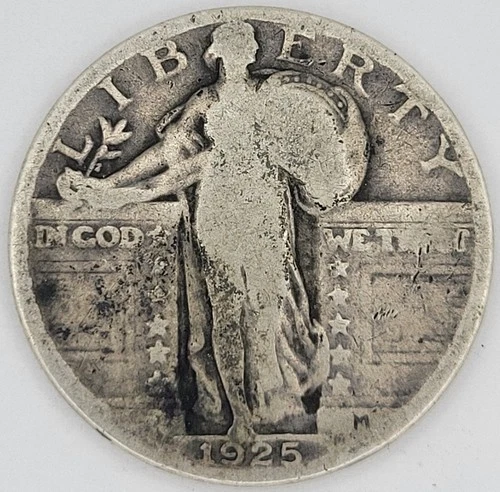 1925 Standing Liberty Quarter 90% Silver / You Buy What You See