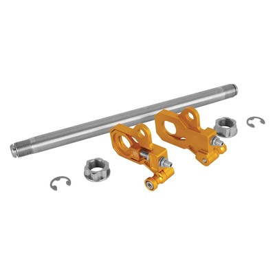 For Harley-Davidson Road King 09-21 Performance Machine Rear Axle Adjustor Kit