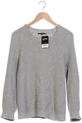 Comma Pullover Damen Strickpullover Strick Oberteil Gr. EU 36 Grau #qbzq4lm