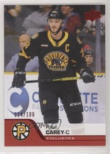 2020-21 Upper Deck AHL Exclusives 24/100 Paul Carey #18 7ai