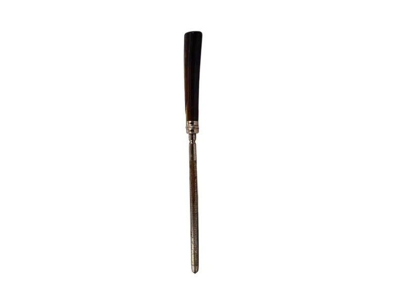 Vintage Sheffield England Stainless Steel Sharpener Rod Bakelite Handle 12” MCM
Opens in a new windo