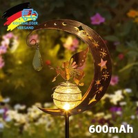Solarlampe Mond Laterne Led Solarleuchte Gartenleuchte Wegeleuchte Gartenlampe
