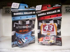 2019 1/64 #43 DARRELL BUBBA WALLACE  Nascar Authentics W/HOOD 2 CAR LOT