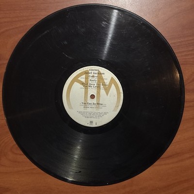 Janet Jackson - Control LP Record 1986 9 Tracks No original Cover