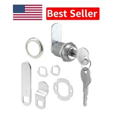 Secure Your Home with U9943 Diecast Cabinet Lock   Includes 2 Keys  Fasteners