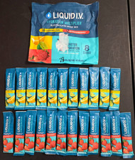 Liquid I.V. Hydration Multiplier Strawberry Lemon Lime 23 Stick Packs - 1932071