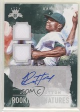 2017 Diamond Kings DK Rookie Signatures Holo Silver 35/99 Jharel Cotton Auto 2id