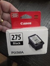 Genuine Canon PG-275 Black Ink Cartridge 4982C001 New Sealed -   