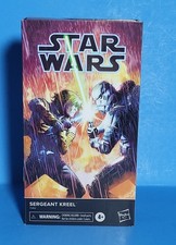Star Wars The Black Series 6  Sergeant Kreel Star Wars Comic Series New Sealed..