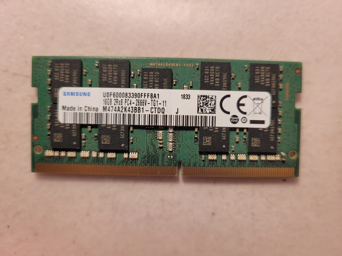 PC4-17000 (DDR4-2133) Bus Speed 16 GB Total Capacity DDR4 SDRAM