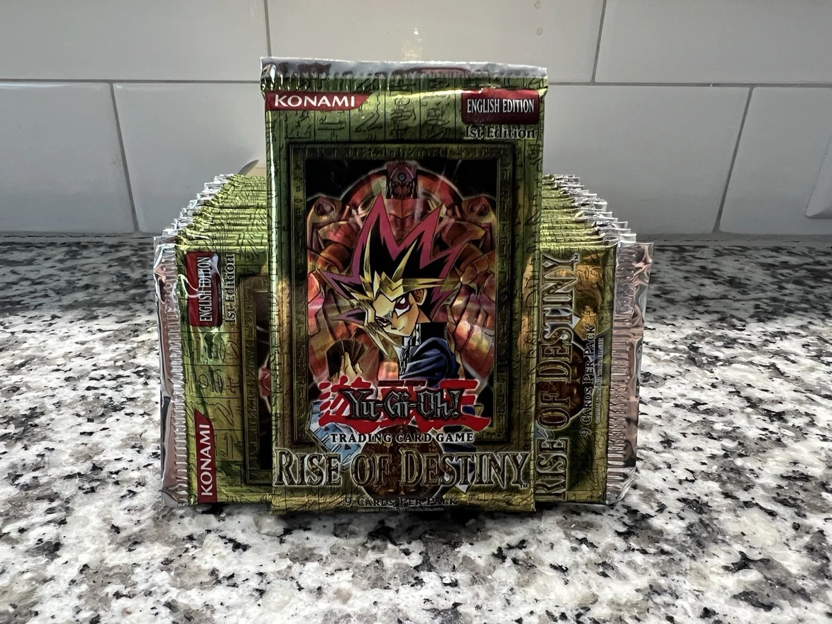 Yu-Gi-Oh! TCG Rise of Destiny Sealed Collectible Card Game Packs