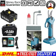 Für Makita 18V 9000mAh Akku Astschere Gartenschere Baumschere + Ladegerät BL1830