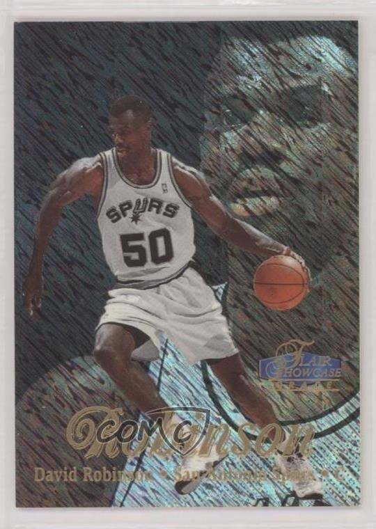 1997-98 Flair Showcase Row 1 David Robinson #27 HOF 0ex8