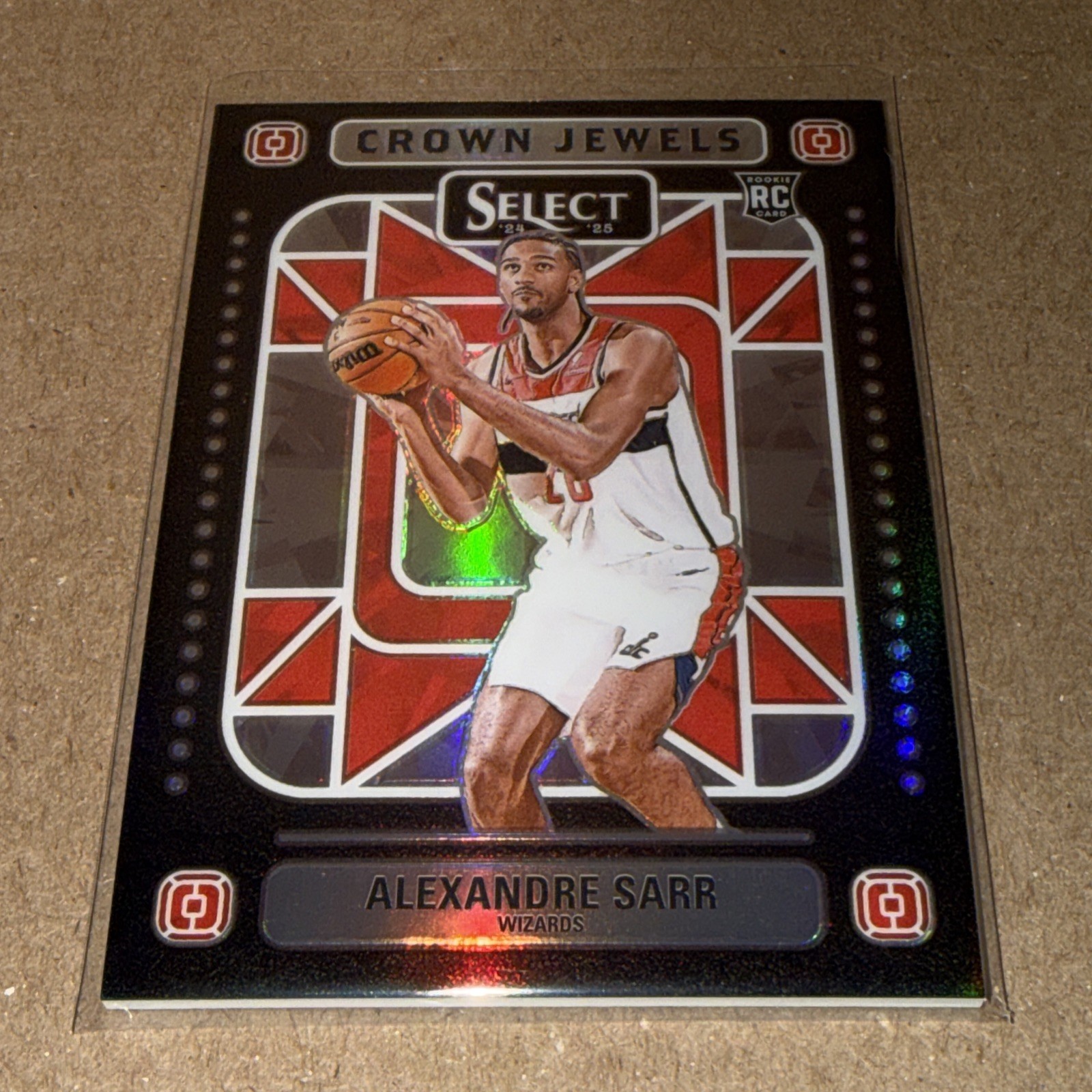 2024-25 Panini Select Crown Jewels Alexandre Sarr #2 Case Hit (RC) 🔥