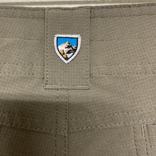 Pantalones Kuhl Para Hombre 32x30 Silenciador Senderismo Aire Libre Ligeros Ripstop Tormenta Caqui - Imagen 10 de 13