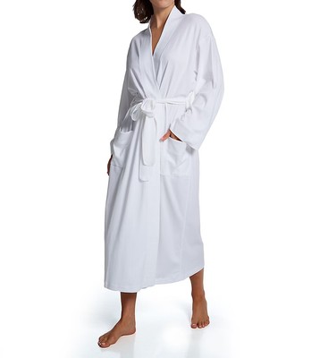 P-Jamas 355660 Butterknits Long Wrap Robe