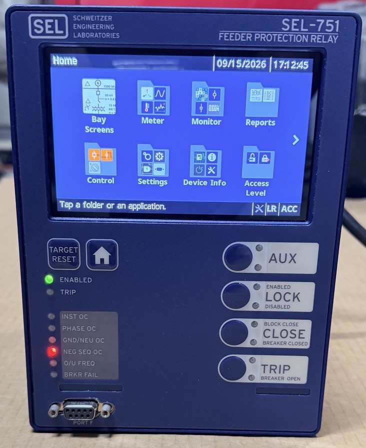 SEL-751 751001A1A6X7085B200 Arc Flash AFD Fiber HMI IRIG-B FULLY LOADED NEW