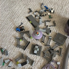 LEGO Space Life on Mars: Aero Tube Hanger 7317 - Incomplete Set Vintage 2001