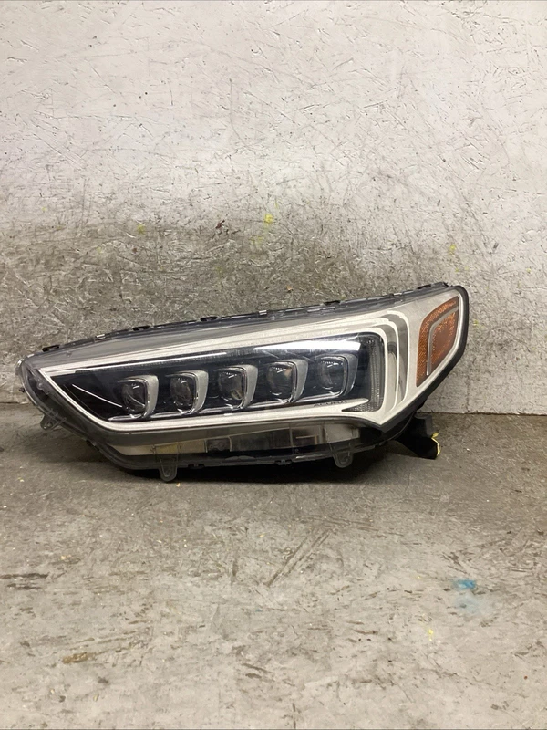 2018-2020 ACURA TLX HEADLIGHT LEFT DRIVER SIDE LED W/O A-SPEC OEM CHROME
