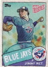 JIMMY KEY /99 TOPPS SHOEBOX TREASURES BY ANDY FRIEDMAN STAMP BLUE JAYS #64 2025