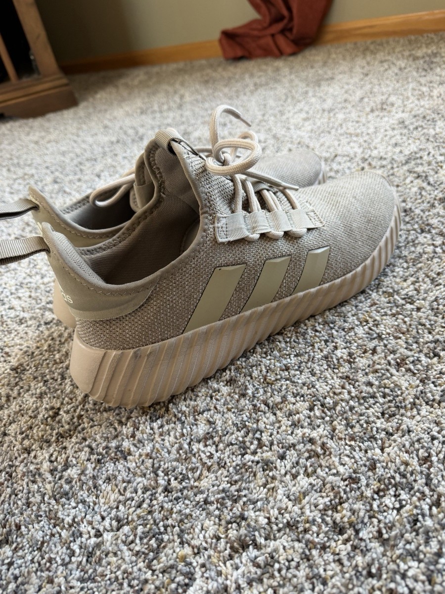 Size 12 Adidas Kaptir 3.0 Clay Mens Sneakers Beige Khaki Gum  display picture 2