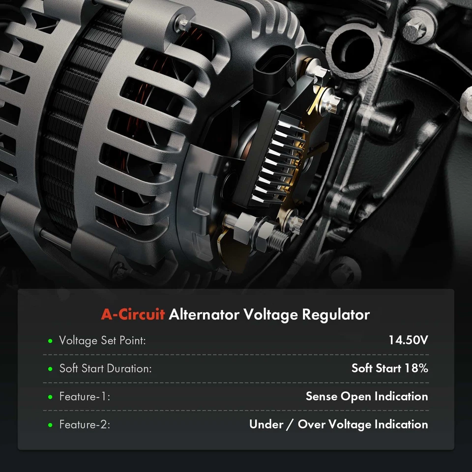 Regulador de voltaje del alternador 14V para Subaru Outback 01-06 08-09 Forester Impreza Foto 2 de 4