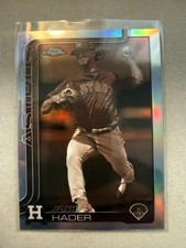 2025 Topps Chrome Sepia Refractor Jash Hader Houston Astros #295
