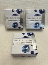 Lot of 3 Ring Bomb Party Necklace Bomb NEW Unopened and Sealed Unknown Treasure!