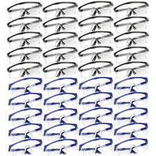 Safety Glasses Clear Anti-Fog & Anti-Scratch Eye Protection Work-Lab Goggles UK.