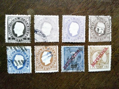 Mozambique kleines Lot aus Mi.-Nr. 15-124 gest. / ungebr.(-eg)