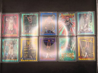 2025 26 Topps Chrome Update Basketball 10er Numbered /299 /275 /199 /150 LOT
