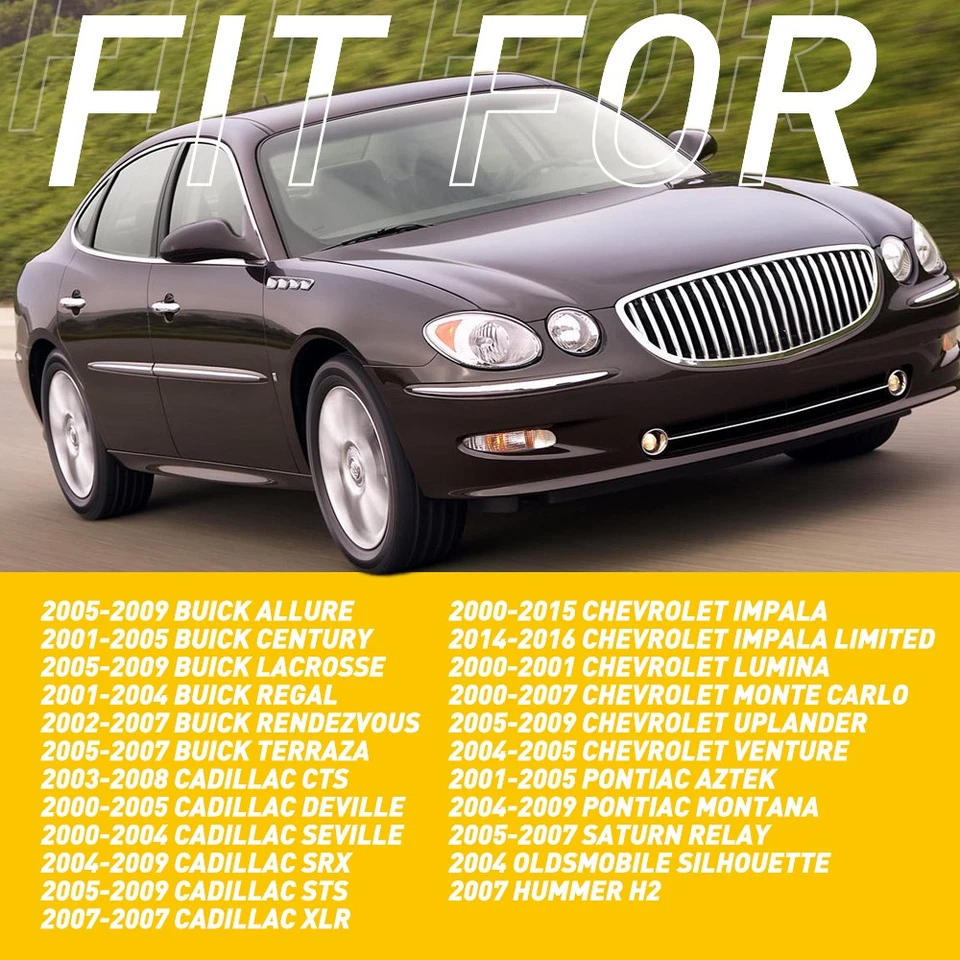 Arnés de cables con sensor de velocidad de rueda ABS para Chevrolet Impala Monte Carlo Cadillac 4X Foto 4 de 4