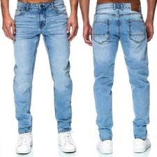 Herren Jeans Hose regulär  Fit  Designer Bas...