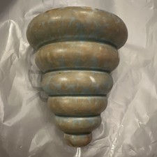 Arthur Wood Countess Vintage Green Rounded Wall Pocket Vase