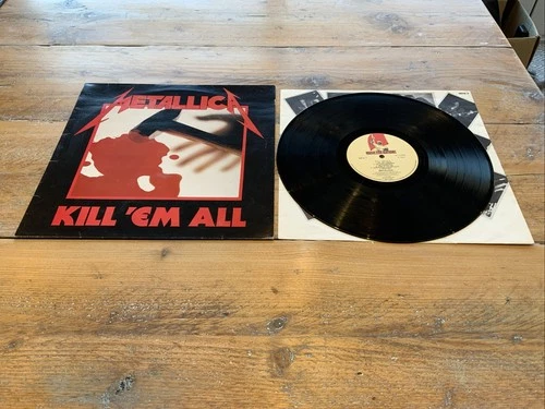 Metallica Kill 'Em All 1st UK Press Vinyl LP 1983 MFN 7