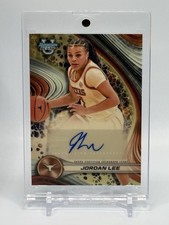 Marketplace image: 2024-25 Topps Bowman Best University JORDAN LEE Superfractor AUTO #1/1 - TEXAS