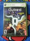 Qubed (Microsoft Xbox 360, 2009) CIB Complete - Tested - Authentic