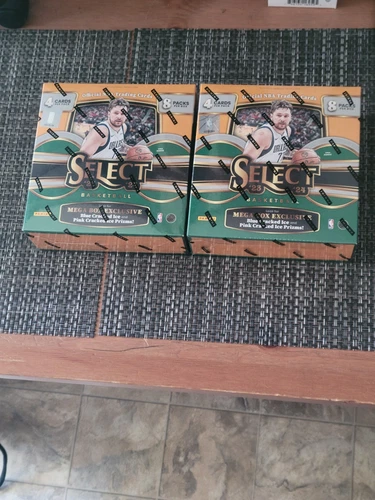 2023-24 Panini NBA Select Basketball Factory Sealed Mega Box Lot Of 2 Wemby RC