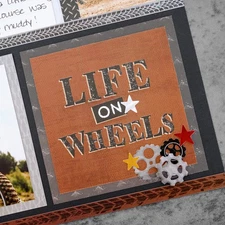 Creative Memories "Revved Up!" Mats, 24/pk, Double-Sided, includes two sizes!